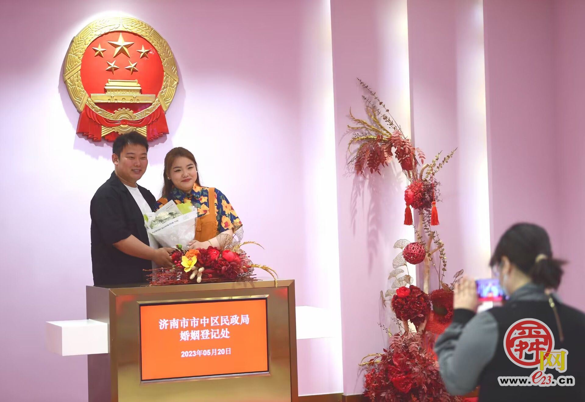 浪漫登记日，甜蜜“520”