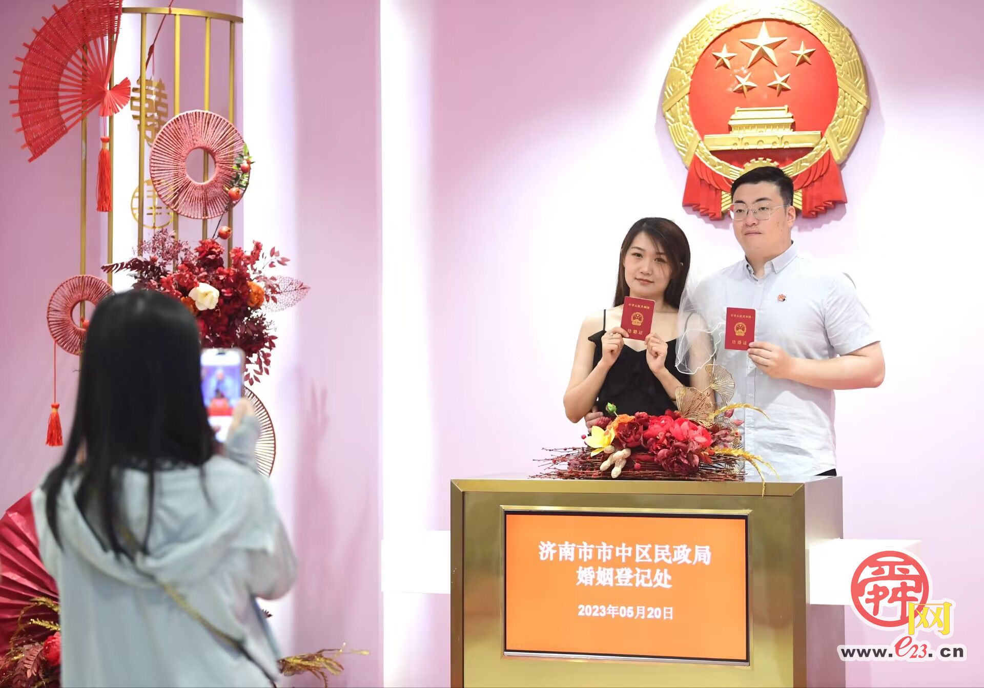 浪漫登记日，甜蜜“520”