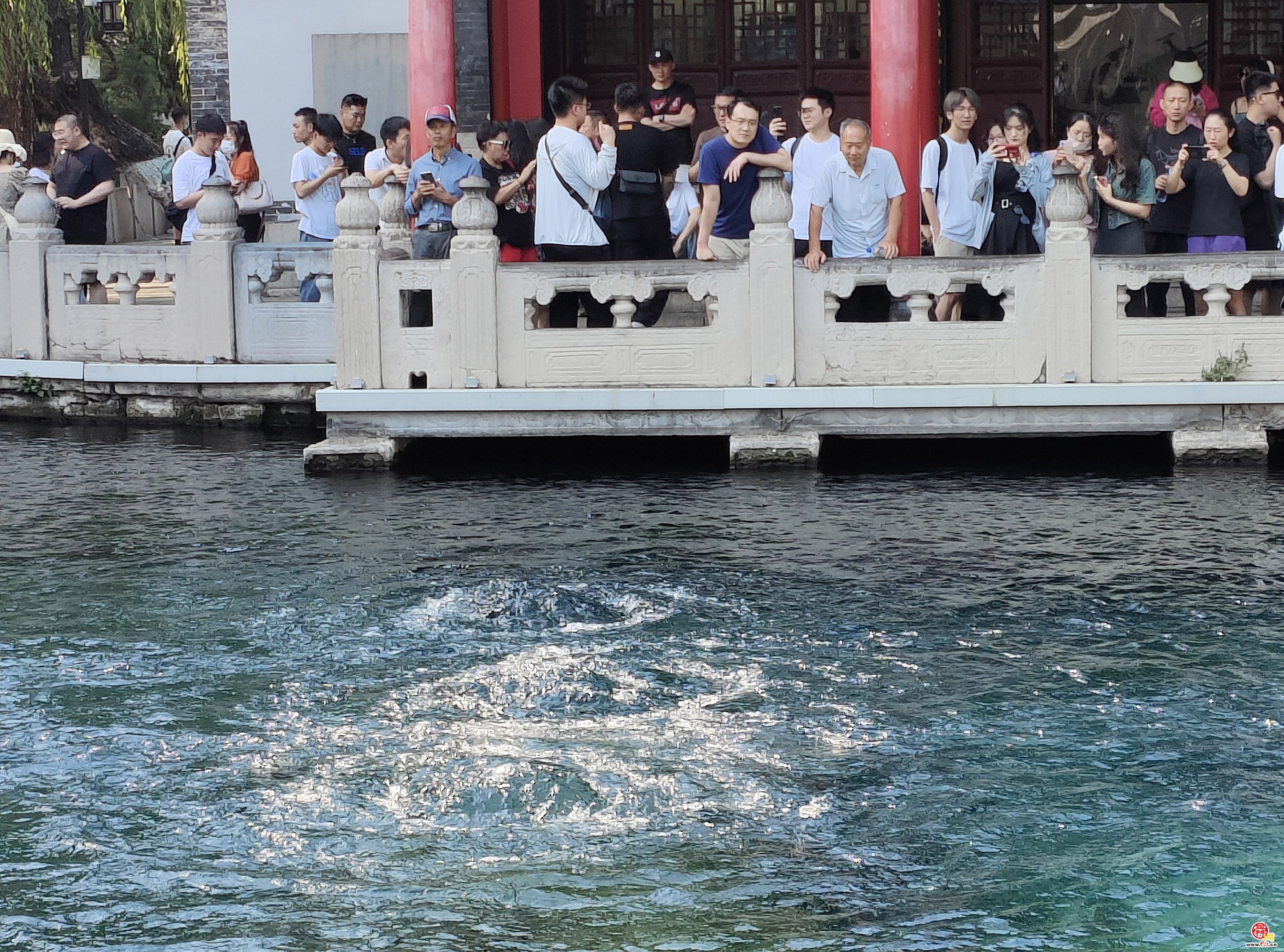 济南趵突泉“趵突腾空”胜景 创下340天持续时间最长纪录