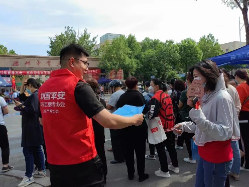 护航高考｜山东平安产险红马甲交上答卷