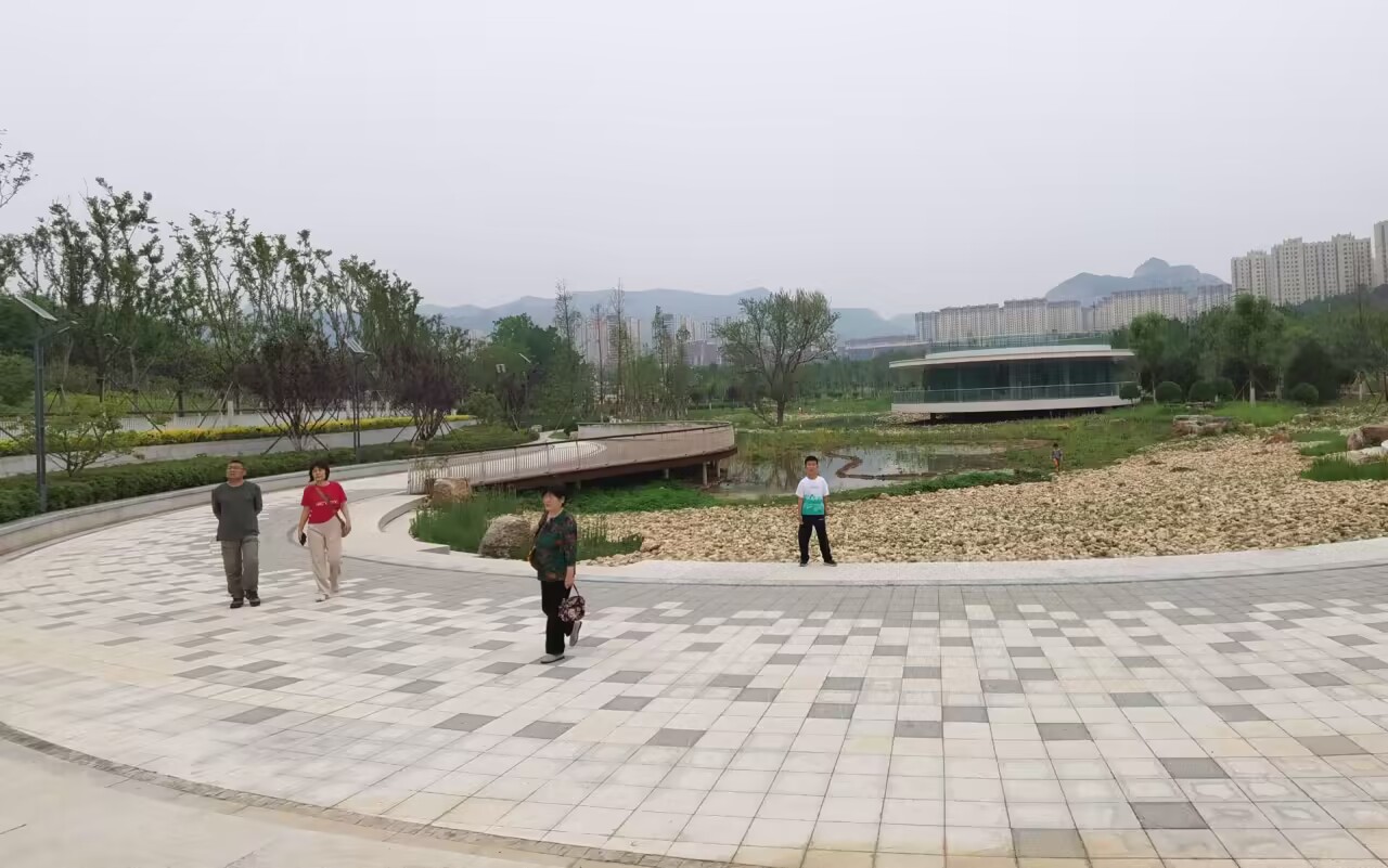 济南兴隆公园即将完工,最新实景图来了