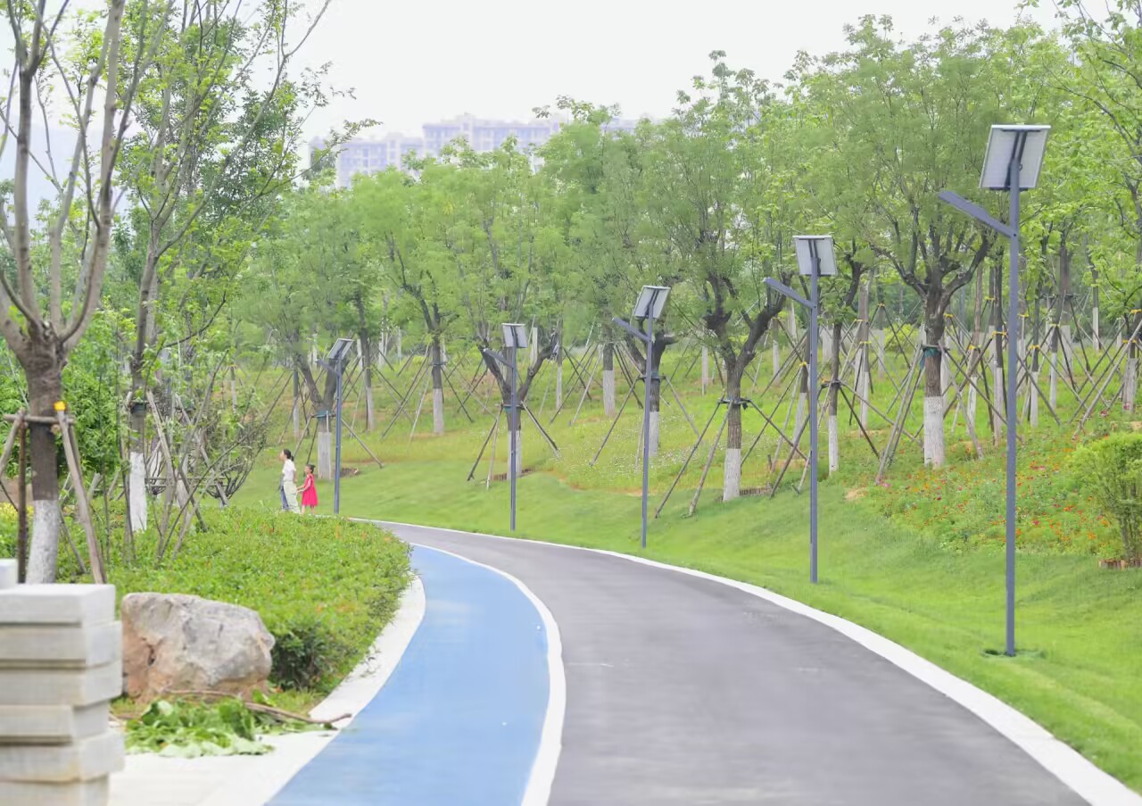 济南兴隆公园即将完工,最新实景图来了