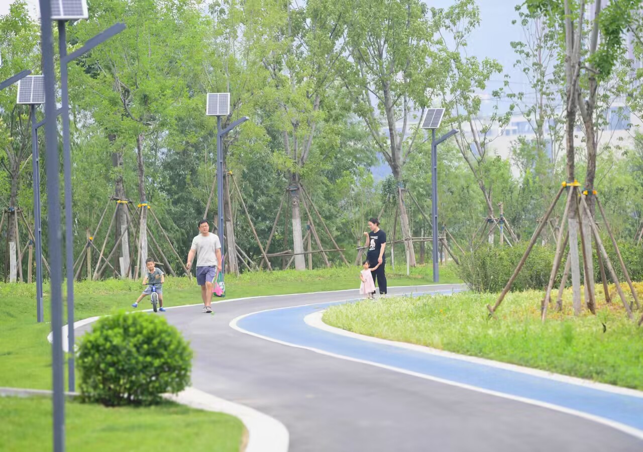 济南兴隆公园即将完工,最新实景图来了