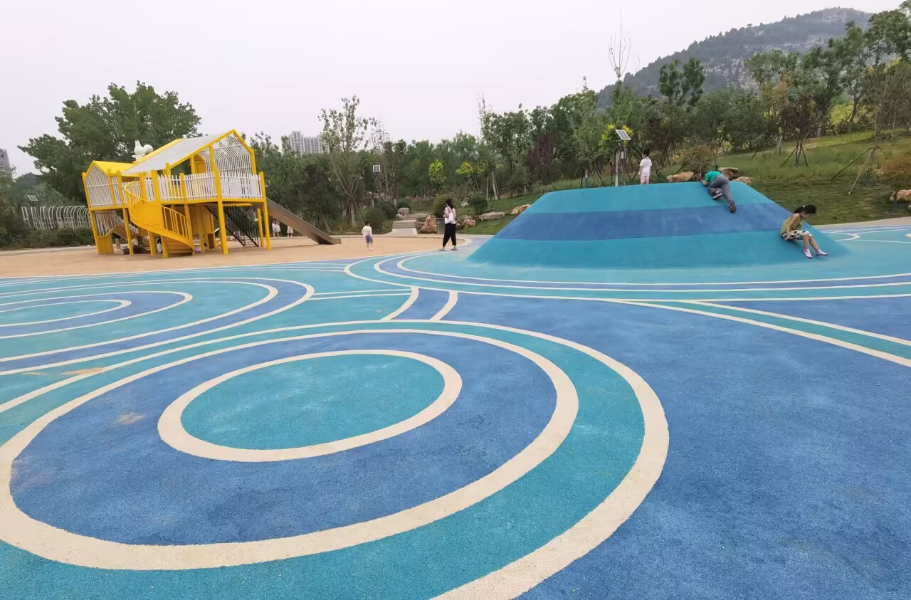 济南兴隆公园即将完工,最新实景图来了