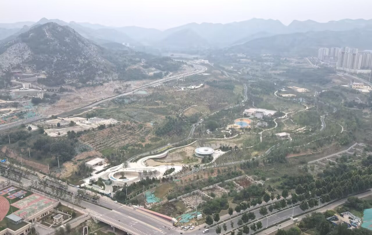 济南兴隆公园即将完工,最新实景图来了