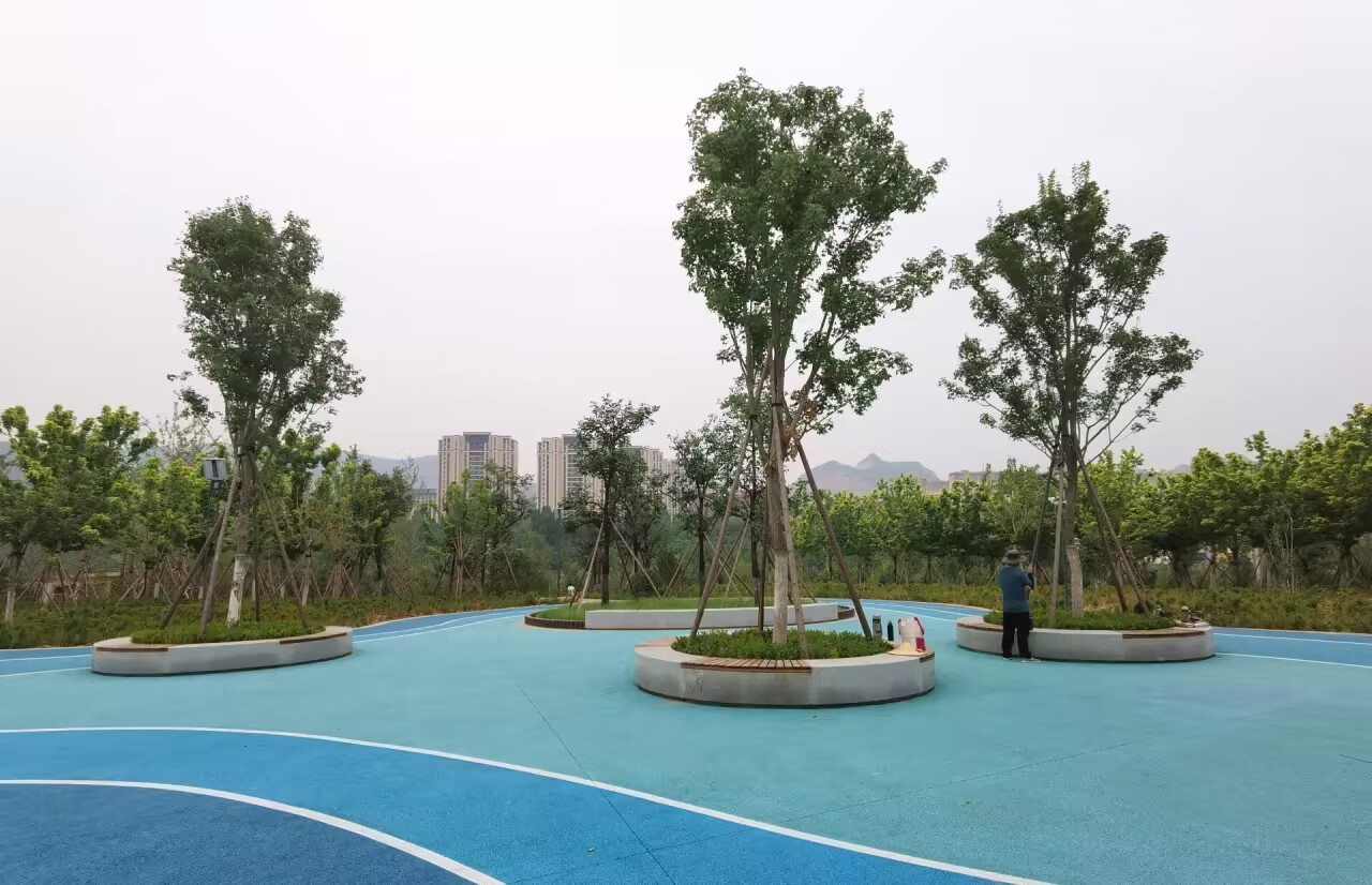 济南兴隆公园即将完工,最新实景图来了