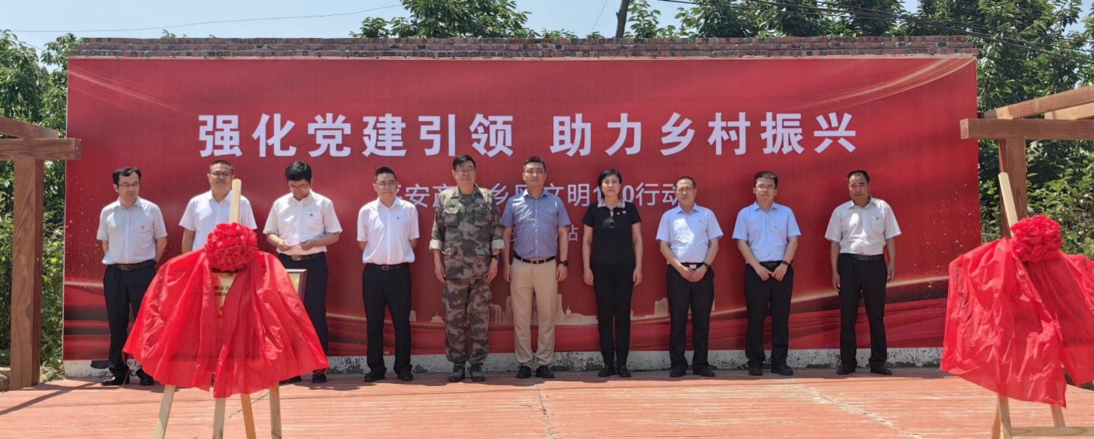 强化党建引领、助力乡村振兴 山东平安产险乡风100山东淄博站