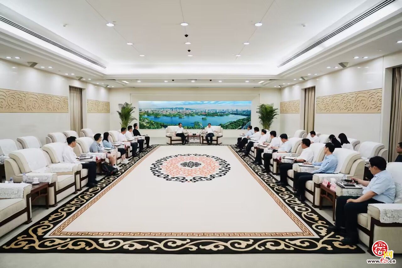 于海田会见步长集团客人