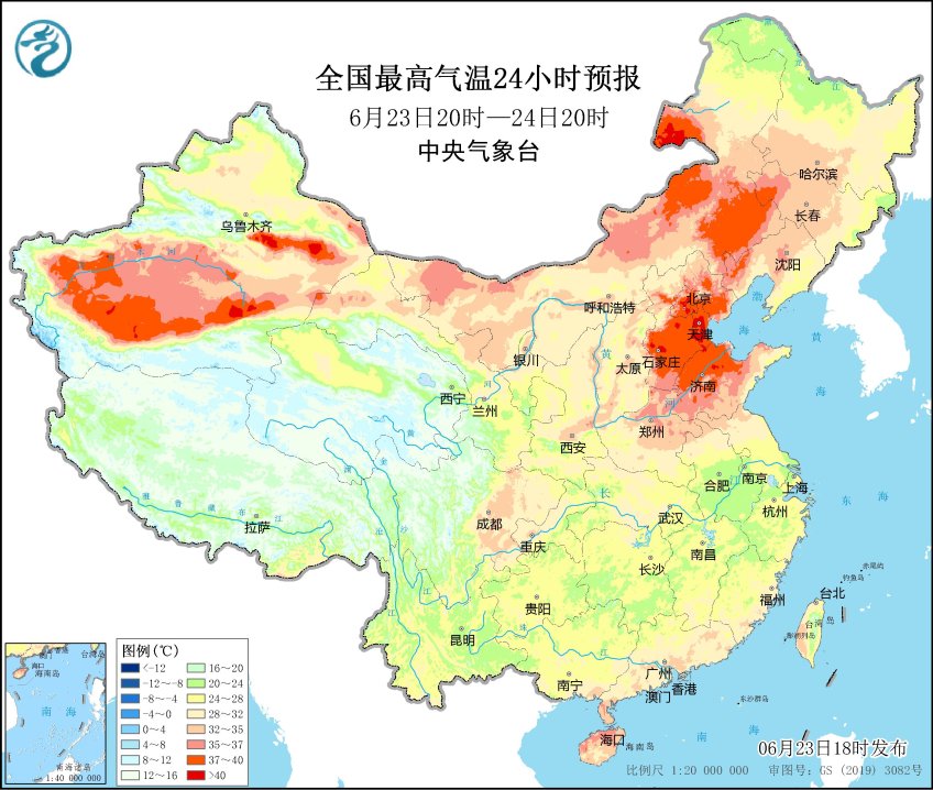 明日依旧40℃！济南继续发布高温“红警” 未来一周高温不下线