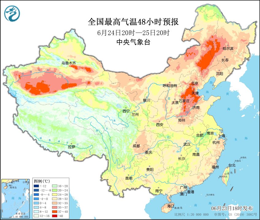 明日依旧40℃！济南继续发布高温“红警” 未来一周高温不下线