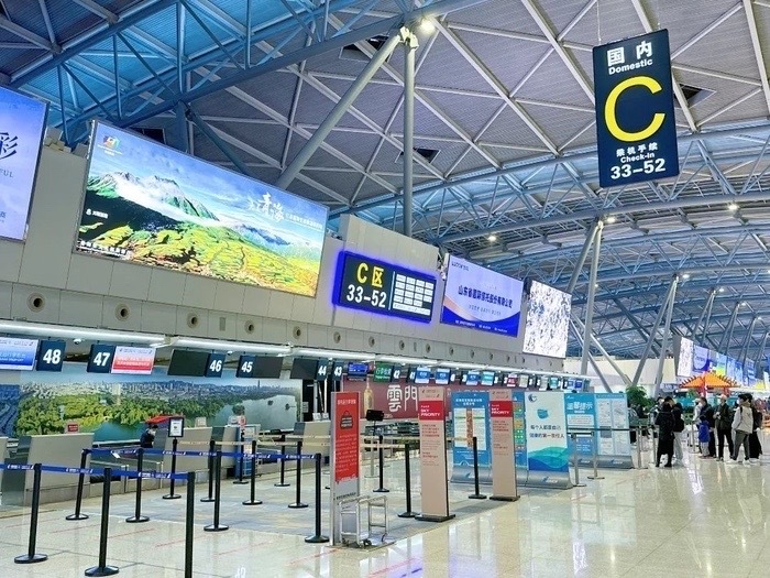 端午假期济南机场预计旅客吞吐量同比增长191.6%