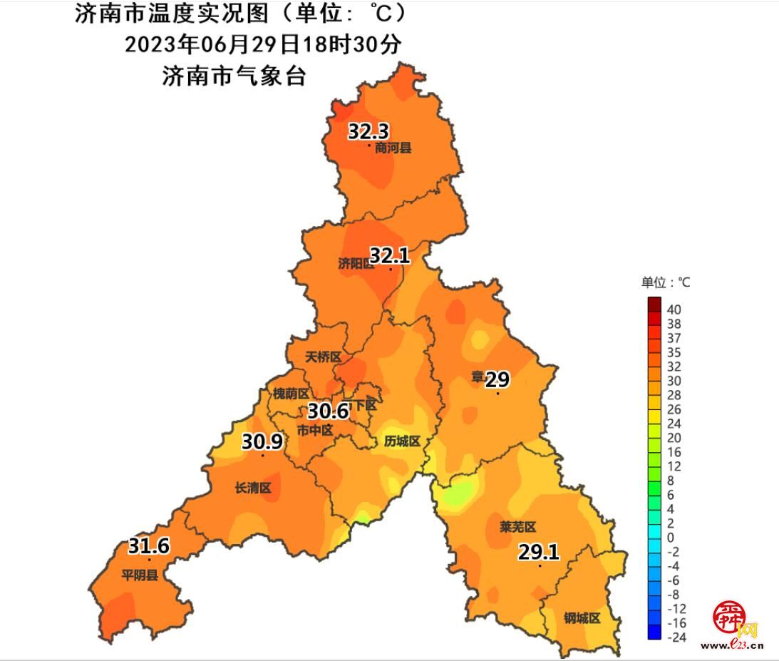 未来三天济南将迎连续桑拿天,最高气温37℃