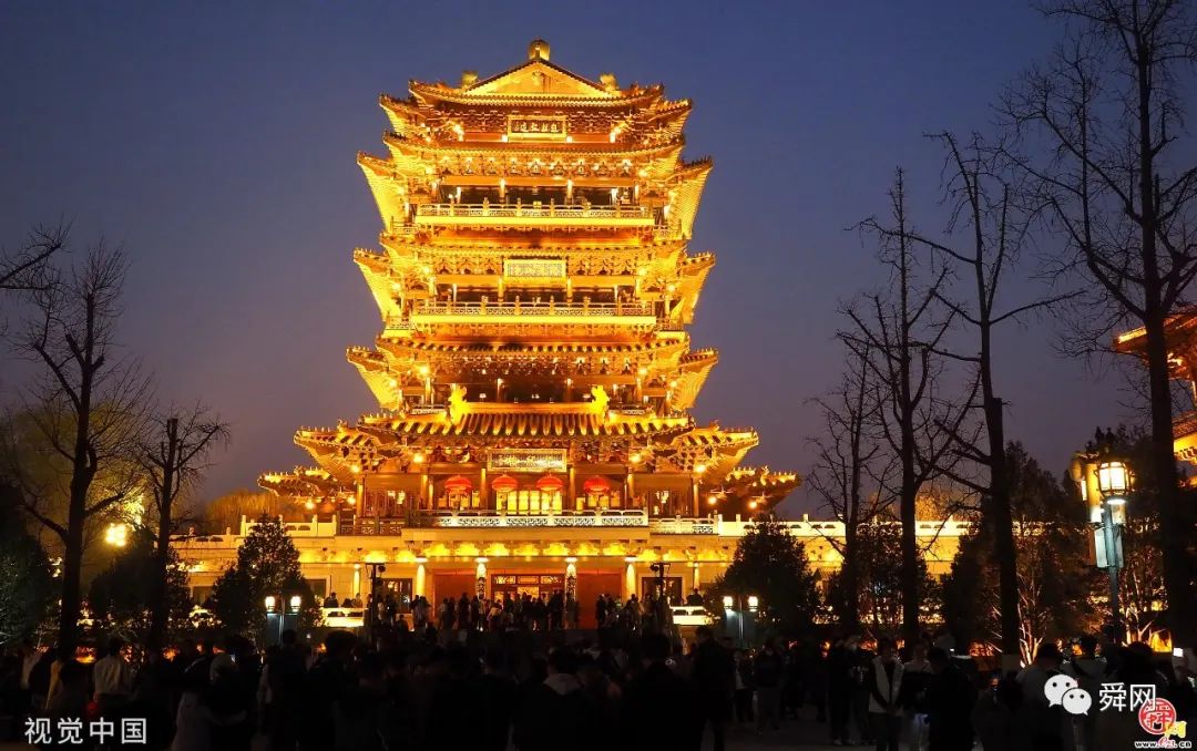 7月5日起，超然楼亮灯时间调整至每天19:45