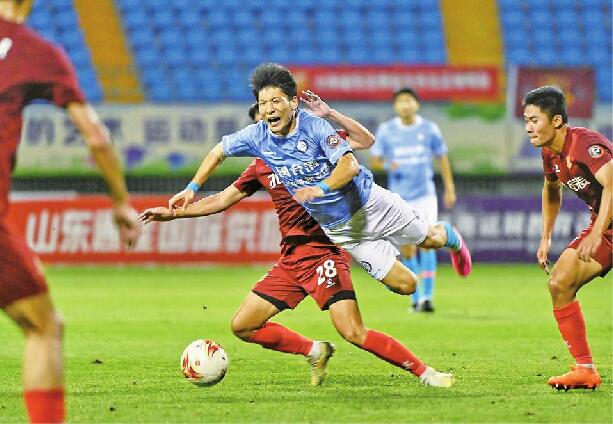 济南兴洲遭遇两连败 主场0比1不敌丹东腾跃