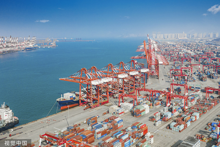 Valeur totale des importations et des exportations du Shandong au premier semestre de cette année 1,56 billion de yuans