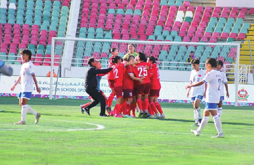 历城二中女足主教练受访 称未来希望能培养出国脚