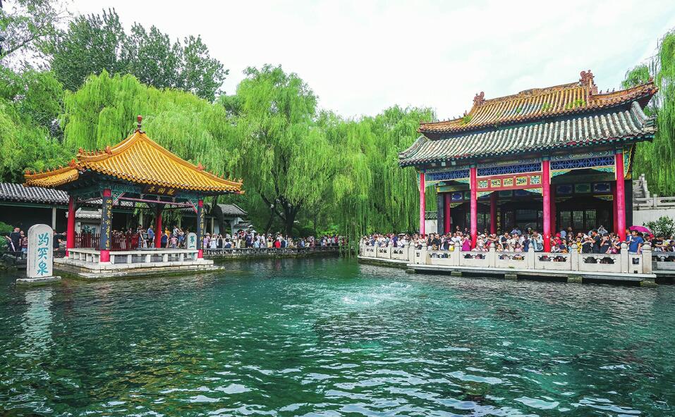 趵突泉持续“走高”