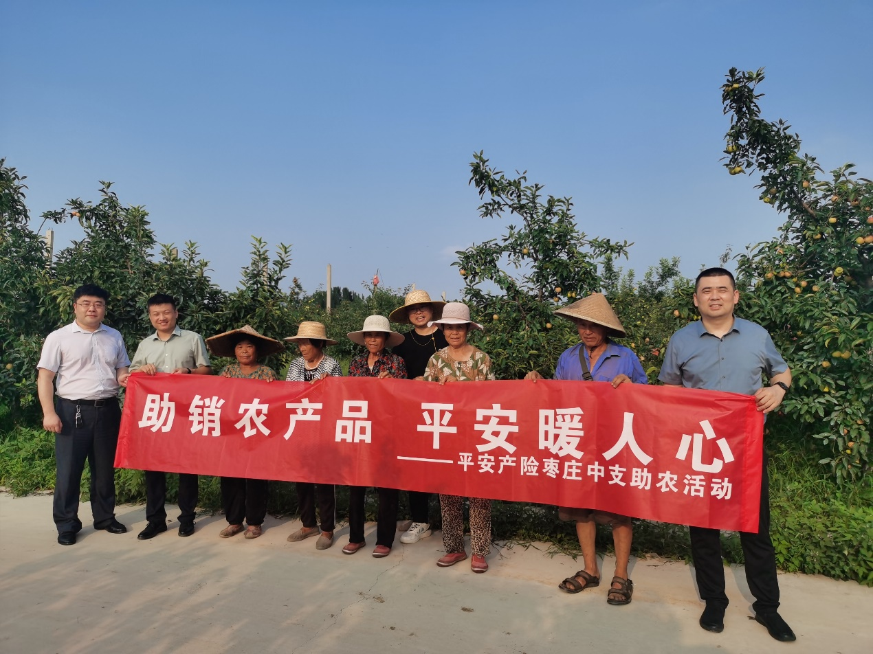山东平安产险：开展“助销农产品 平安暖人心”爱心助农活动
