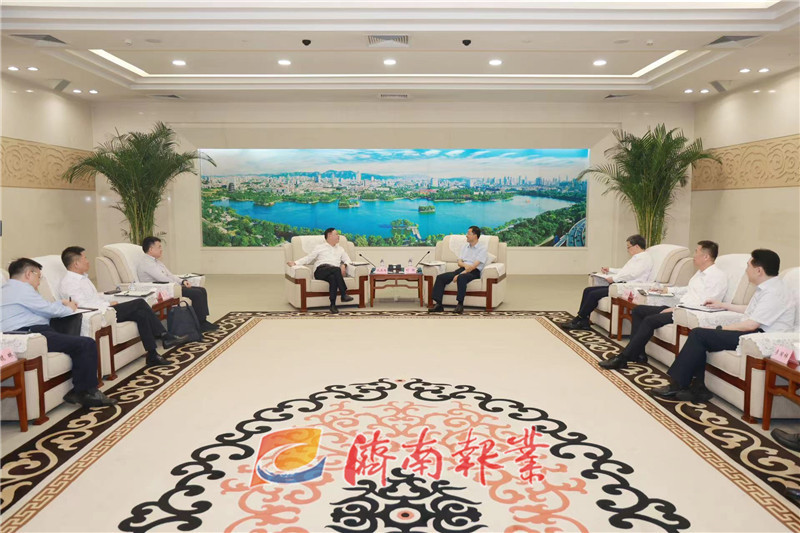 济南市政府与中国太平洋保险签署战略合作协议 刘强于海田会见孔庆伟一行