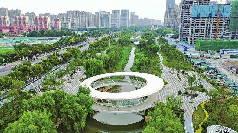 Jinan: réouverture de la rivière Lashan après rénovation