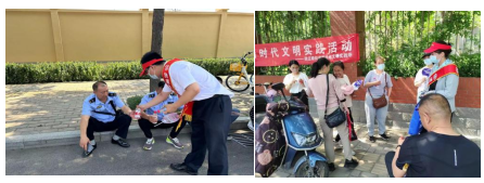 民生银行济南张庄路支行开展反电信网络诈骗宣传活动
