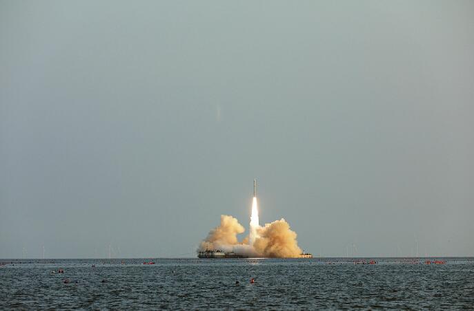 “一箭四星”！一箭四星我国民营火箭公司首次海上发射任务取得成功