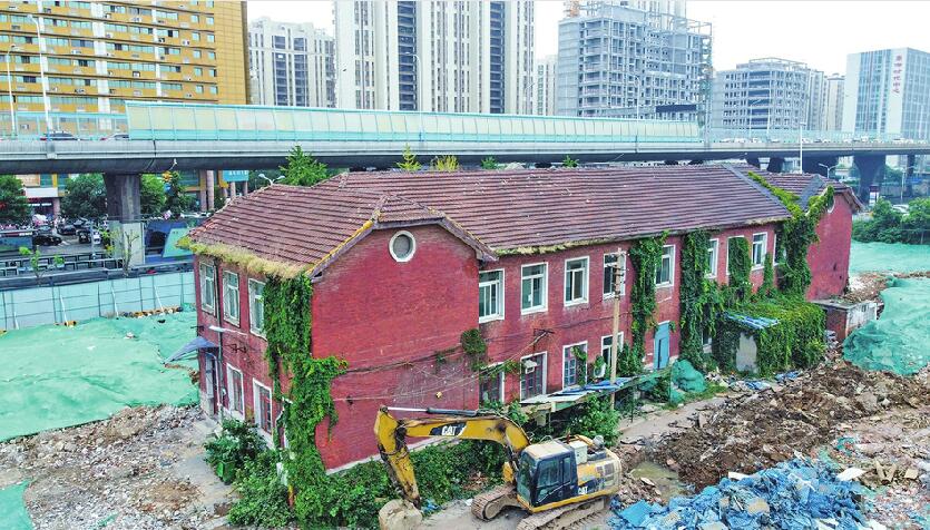 城市更新老厂房拆迁 文保老建筑原址保留