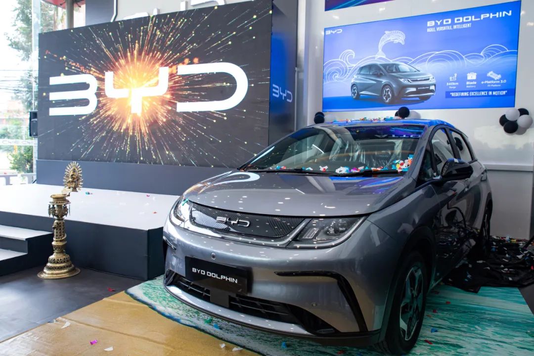 BYD DOLPHIN在尼泊尔上市 诠释海洋美学