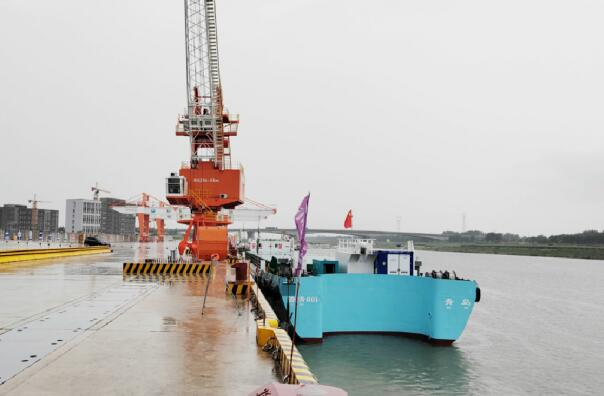 Ji’nan’ s First Cargo Arriving by Qiaoqing River Arrives After 26 Years of Cutting off