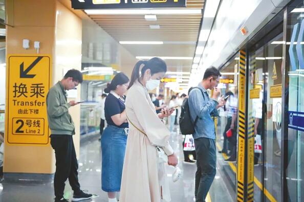 9月23日に済南地下鉄の新版列車運行図が使用開始