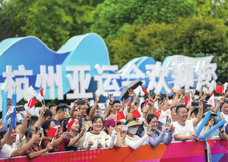 数字人跨江来点燃 杭州亚运会开张式守候值拉满