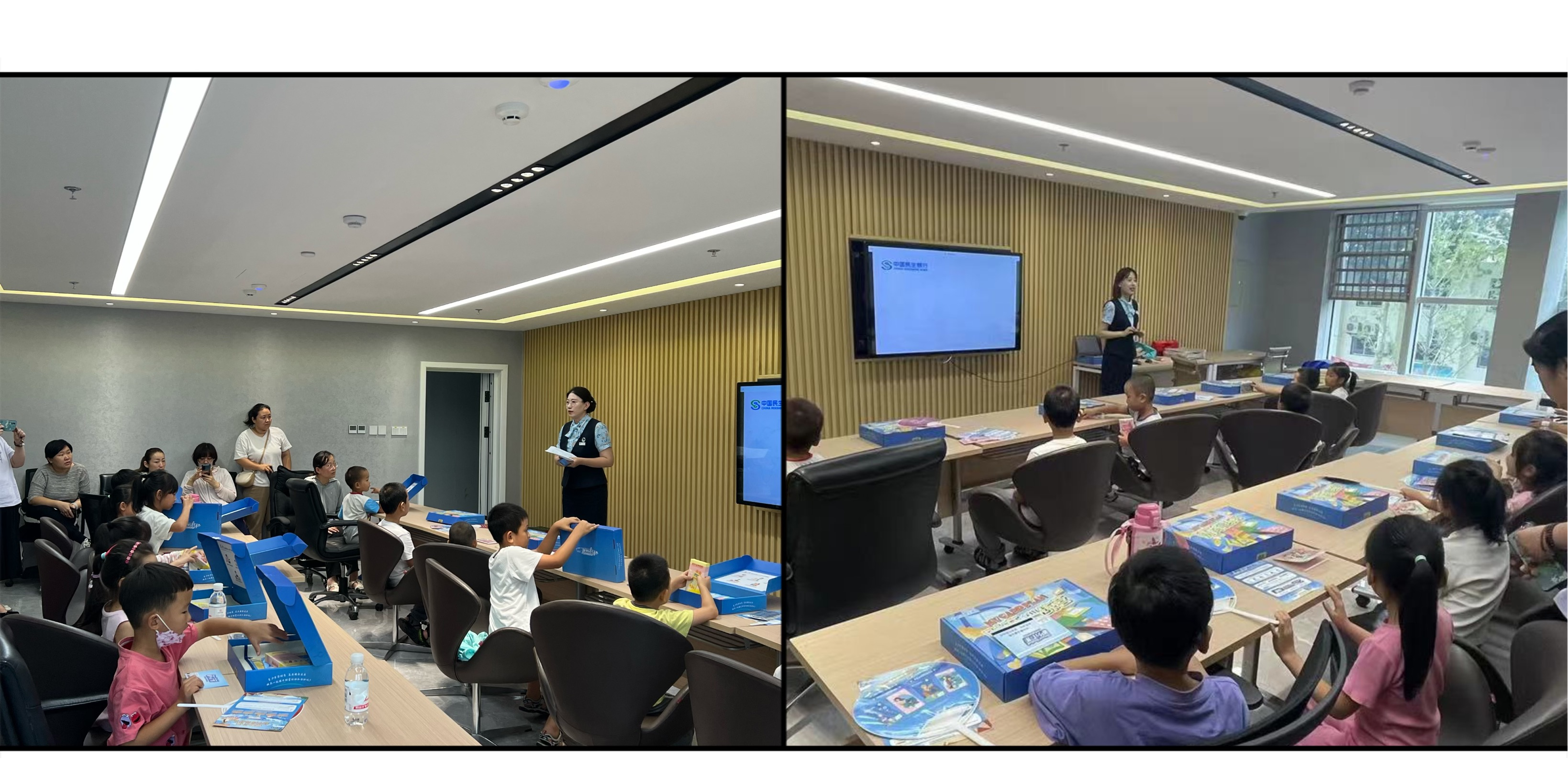 民生银行济南历城支行开展“幼儿财商启蒙第一课”活动