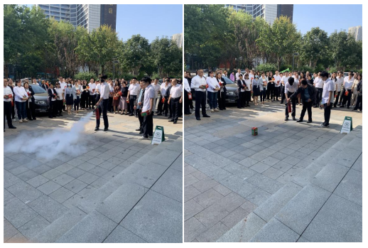 邮储银行济南市分行开展2023年办公楼 消防疏散演练