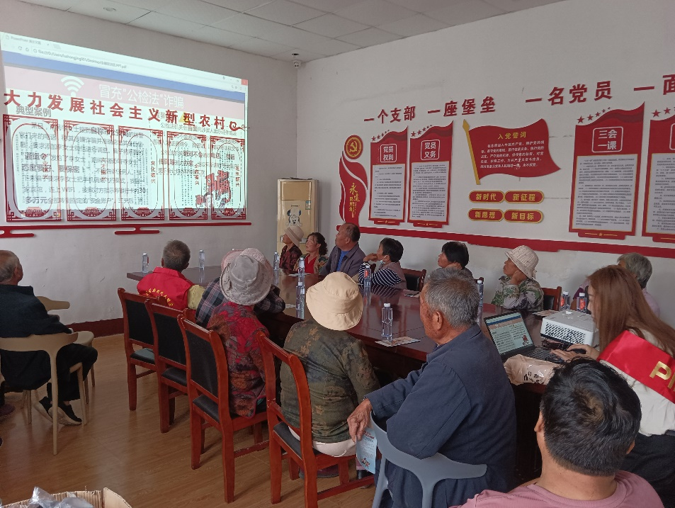 汇聚金融力量 共创美好生活 山东平安财险枣庄中支进农村活动