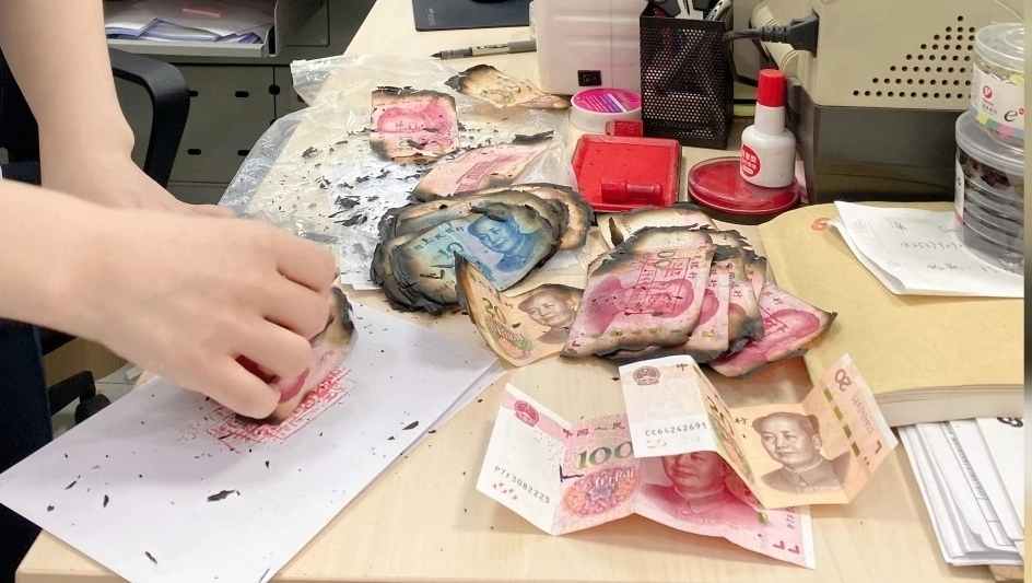 民生银行济南明湖支行为民办实事：暖心抢救“火烧币”获赞誉