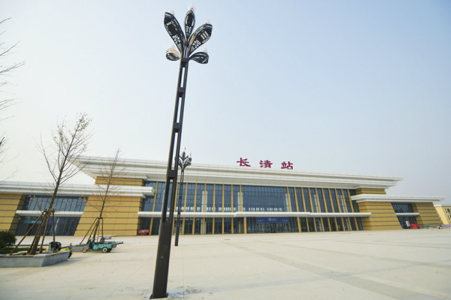 Jinan baute einen weiteren neuen Bahnhof mit Inspiration von “Great Wall der Qi Dynastie” auf