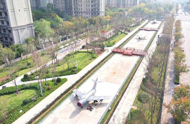 Jinans erster “Airport Culture”-Themenpark enthüllt mit mehreren “Flugzeugen”