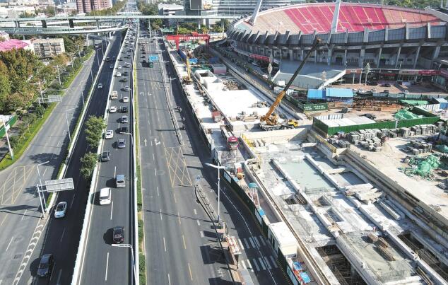 La construction de la ligne 4 de Jinan rail transit entre dans une phase critique