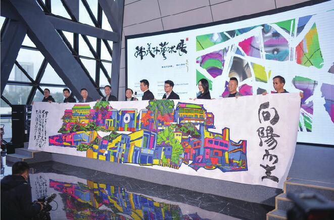 韩美林艺术展昨日在市美术馆开幕 正式确定第五座韩美林艺术馆将落户济南