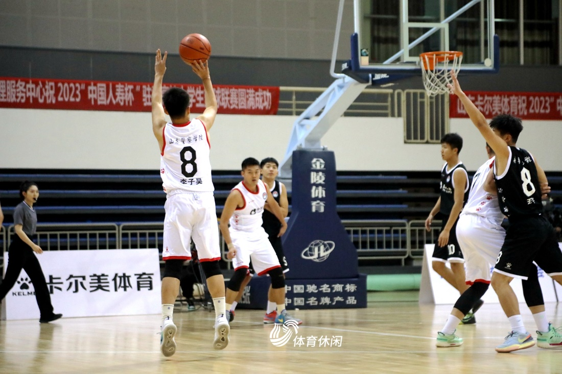 悬念揭晓！齐鲁师范学院斩获“中国人寿杯”驻章高校大学生篮球联赛冠军