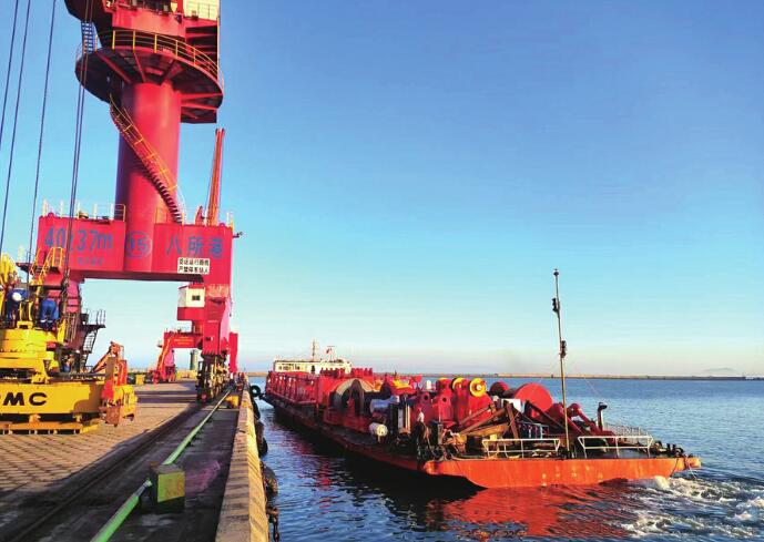 Le Shandong ouvre un nouveau mode de transport logistique pour la navigation intérieure