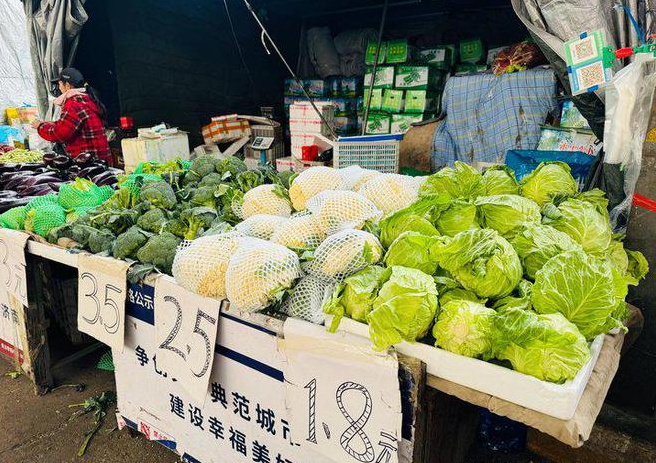 寒潮来袭降雪持续，济南“菜篮子”变沉了吗？记者探访：影响不大