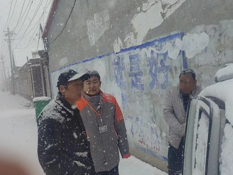 平安产险山东分公司严阵以待防御暴雪灾害