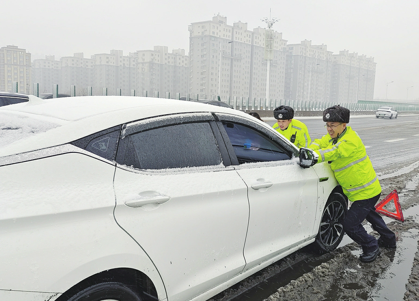 Из-за холодной волне в Цзинане начался модель “быстрого замораживания”.