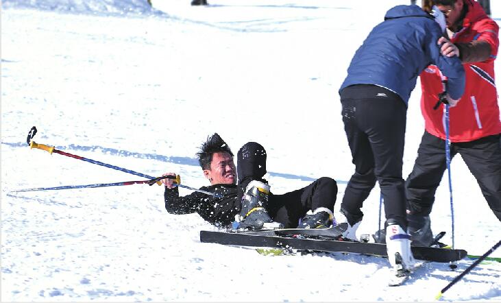 进入滑雪高峰，济南有医院一天接诊5位滑雪骨伤患者