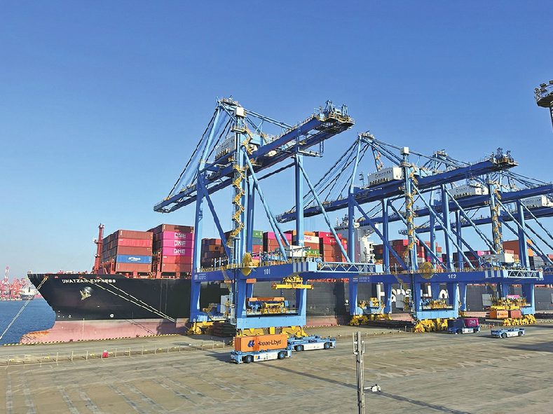 “好品山东 鲁贸全球” 2024首发货轮启航