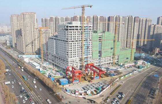 First Large-scale TOD Project in Ji’nan Commercial Port Draws to End