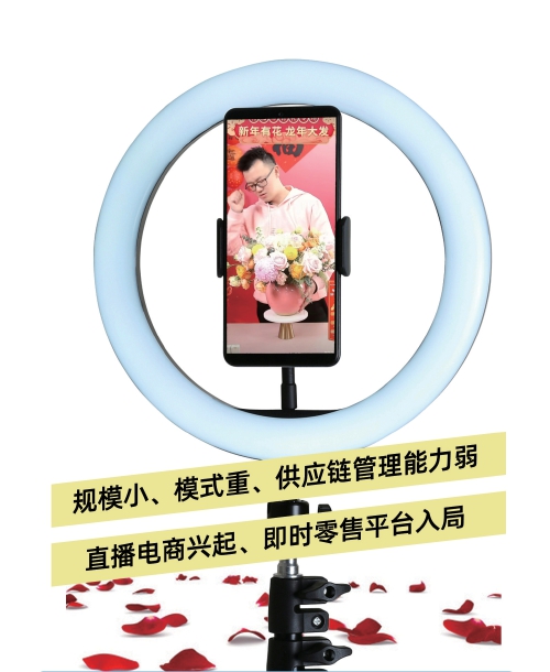 花加创始人“直播卖花”自救　曾是国内鲜花电商头部品牌之一