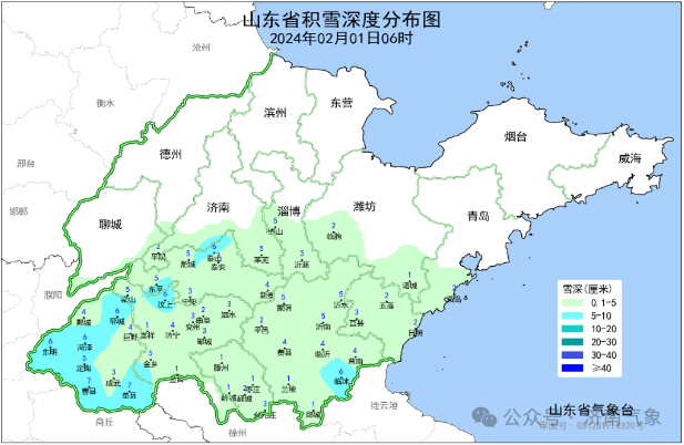 注意！济南下一场降雪定档周日 全市大雪+7级阵风+降温