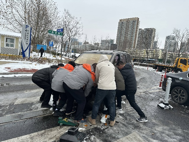 山东平安产险：寒冬大雪纷飞至  平安服务暖人心